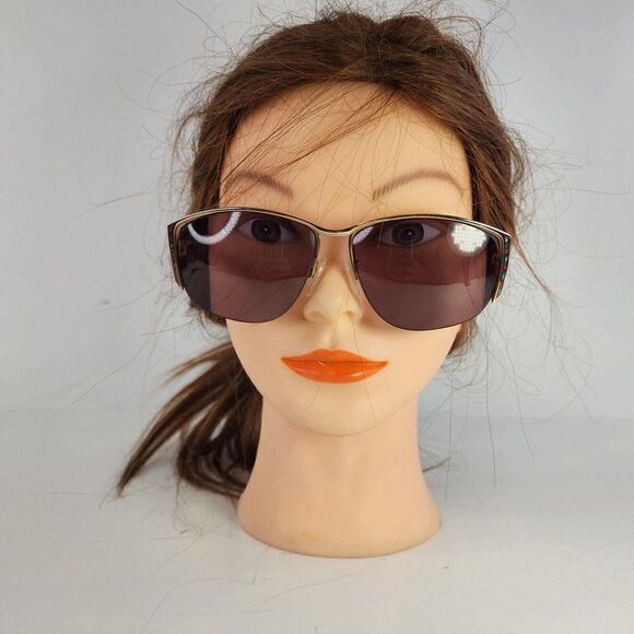 TURA 57#14 FASHION EYEGLASSES sunglass rimless large Oversized - Picture 1 of 16